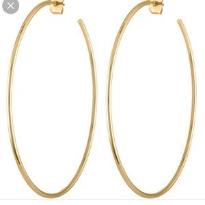 Lili Claspe Gold Hoop earrings